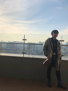 「オルチャンファッション」｜「アイテム（ジャケット/アウター）」を使った、xxnctxxさん（メンズ・174cm）の夏コーディネート