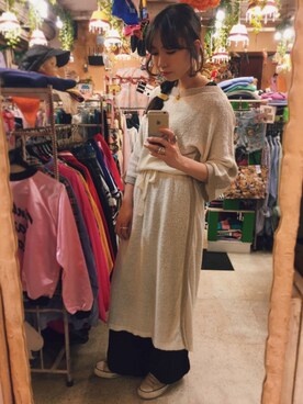「パナマボーイ」｜みあさん（レディース・160cm）の冬コーディネート