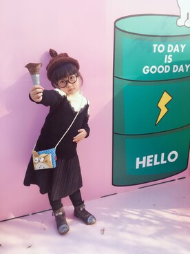 萌子酱小墨君さんのコーディネート