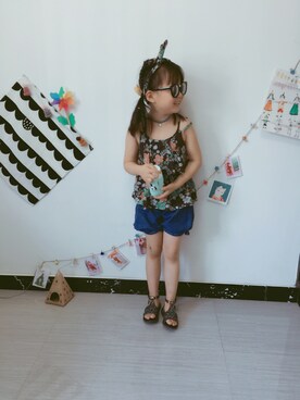 萌子酱小墨君さんのコーディネート