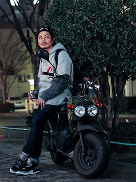 「FUCT」｜YUSUKE_WAKAMORIさん（メンズ・178cm）の冬コーディネート