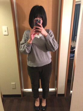 みみみんとさん（レディース・156cm）の冬コーディネート