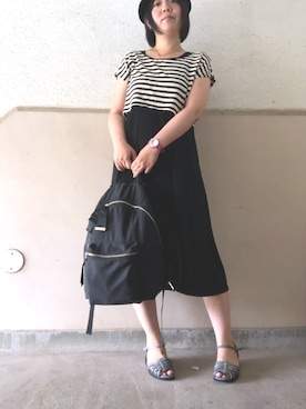 「ポケモンGO」｜みみみんとさん（レディース・156cm）の夏コーディネート