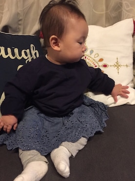 りこぴん★さん（キッズ・70cm）の冬コーディネート