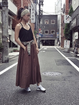 Mikaさん（レディース・168cm）の夏コーディネート