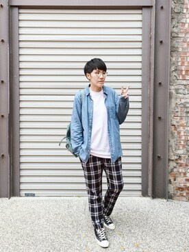 「FJALLRAVENKANKEN」｜戴DAI'さん（レディース・173cm）の夏コーディネート