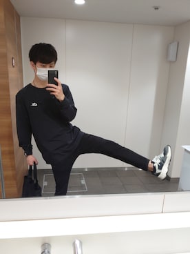 「RAGEBLUE（レイジブルー）のアイテム（パンツ）」を使った、たつお  さん（メンズ・171cm）の春コーディネート