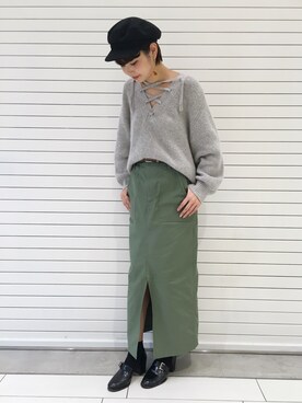 cocoさん（レディース・158cm）の冬コーディネート