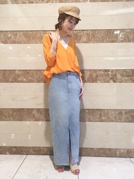 「Another Edition（アナザーエディション）のアイテム（アクセサリー）」を使った、cocoさん（レディース・158cm）の春コーディネート