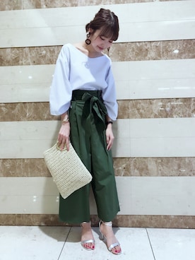 「Another Edition（アナザーエディション）のアイテム（アクセサリー）」を使った、cocoさん（レディース・158cm）の夏コーディネート