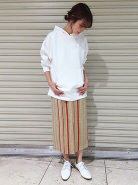 「アパートバイローリーズ」｜「アイテム（その他シューズ）」を使った、cocoさん（レディース・158cm）の冬コーディネート