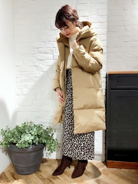 cocoさん（レディース・158cm）の冬コーディネート