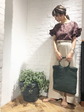 cocoさん（レディース・158cm）の夏コーディネート