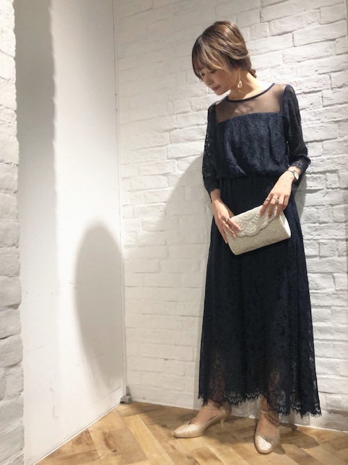結婚式ワンピース