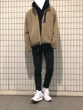 「2018マイベストコーデ」｜「アイテム（ブルゾン）」を使った、けいゆうさん（メンズ・176cm）の冬コーディネート