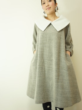 「acrylicのアイテム」を使った、ZIPANG 箕面小野原店さん（レディース・161cm）の冬コーディネート