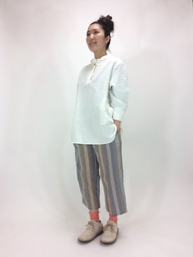 「trippen（トリッペン）のアイテム」を使った、ZIPANG 箕面小野原店さん（レディース・161cm）の冬コーディネート