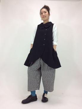 「acrylicのアイテム」を使った、ZIPANG 箕面小野原店さん（レディース・161cm）の冬コーディネート