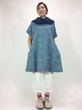 「trippen（トリッペン）のアイテム」を使った、ZIPANG 箕面小野原店さん（レディース・161cm）の冬コーディネート