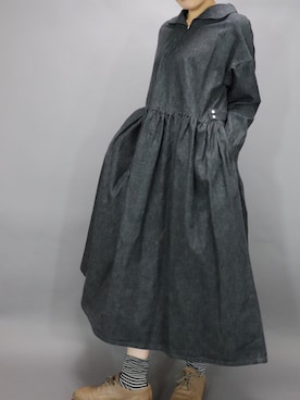 「trippen（トリッペン）のアイテム」を使った、ZIPANG 箕面小野原店さん（レディース・161cm）の秋コーディネート