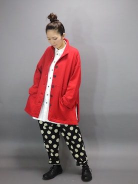 「trippen（トリッペン）のアイテム」を使った、ZIPANG 箕面小野原店さん（レディース・161cm）の秋コーディネート