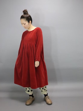 「trippen（トリッペン）のアイテム」を使った、ZIPANG 箕面小野原店さん（レディース・161cm）の秋コーディネート