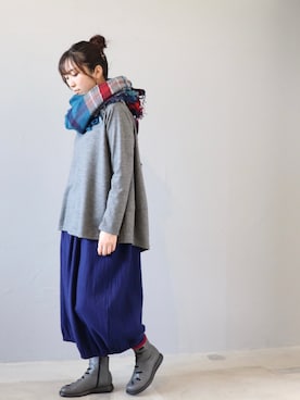 「じぱんぐ」｜ZIPANG 箕面小野原店さん（レディース・161cm）の冬コーディネート