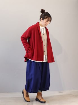 「じぱんぐ」｜ZIPANG 箕面小野原店さん（レディース・161cm）の冬コーディネート