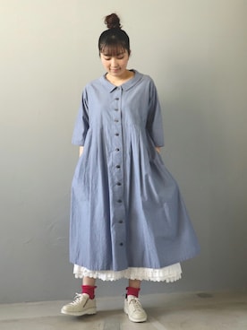 「じぱんぐ」｜ZIPANG 箕面小野原店さん（レディース・161cm）の春コーディネート