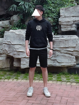 「spring」｜「アイテム（モッズコート）」を使った、OMEGAさん（メンズ・179cm）の春コーディネート