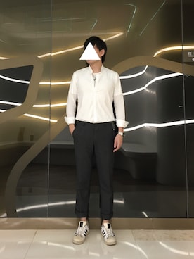 「Selected   （-）のアイテム」を使った、OMEGAさん（メンズ・179cm）の秋コーディネート