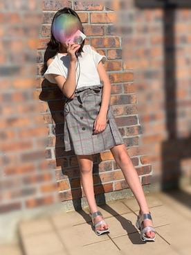 「ESPERANZA（エスペランサ）のアイテム」を使った、chitaroさん（キッズ・140cm）の秋コーディネート