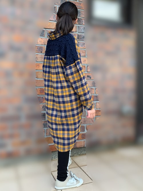 Chitaro As Know Asのシャツワンピースを使ったコーディネート Wear Chitaro As Know Asのシャツワンピースを使ったコーディネート Wear