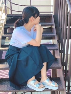 「Sugar Sugar（シュガーシュガー）のアイテム」を使った、sugarsugar_Kさん（レディース・158cm）の春コーディネート