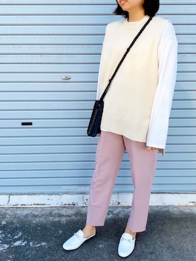 「coca（coca）（コカ）のアイテム」を使った、sugarsugar_Kさん（レディース・158cm）の冬コーディネート