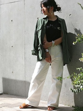 chiakiさん（レディース・153cm）の夏コーディネート