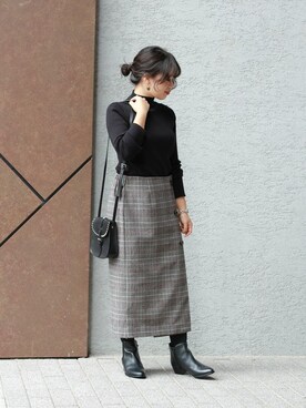 chiakiさん（レディース・153cm）の秋コーディネート