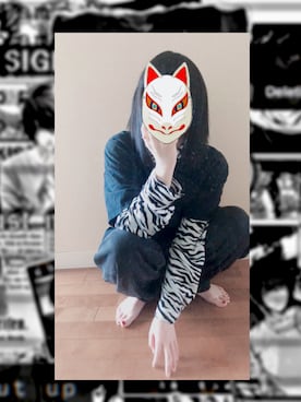 「RULER（ルーラー）のアイテム」を使った、rauraucoluさん（レディース・153cm）の冬コーディネート