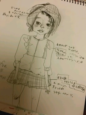 鉛筆画 のコーディネート一覧 Wear