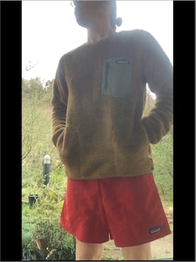 「パタゴニア」｜「アイテム（スリッポン）」を使った、shin5netさん（メンズ・167cm）の春コーディネート