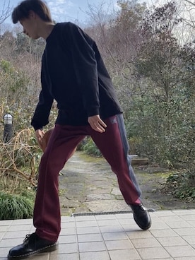 「Needles（ニードルス）のアイテム」を使った、shin5netさん（メンズ・167cm）の冬コーディネート