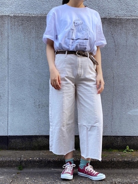 「disney」｜CHARACHOIさん（レディース・162cm）の春コーディネート