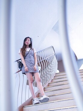 「salad（サラダ）のアイテム」を使った、airfhnさん（レディース・170cm）の秋コーディネート