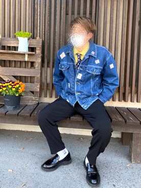 「アイテム（フォーマルスーツ/小物）」を使った、やましょうさん（メンズ・168cm・10代）の春コーディネート