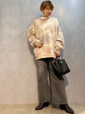 「SOMETHING（サムシング）のアイテム」を使った、0gasanさん（レディース・168cm）の秋コーディネート