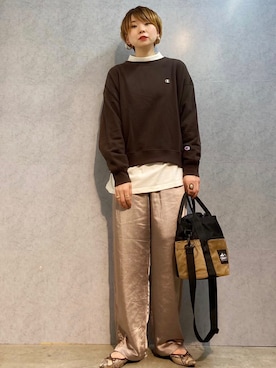 0gasanさん（レディース・168cm）の秋コーディネート