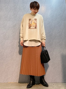 「フォローミー」｜0gasanさん（レディース・168cm）の冬コーディネート