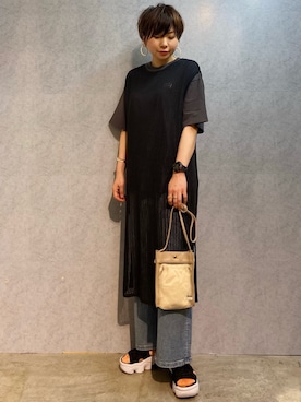 0gasanさん（レディース・168cm）の春コーディネート