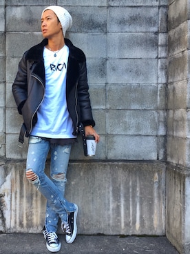 kojiro_8さん（メンズ・172cm）の冬コーディネート