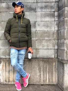 「DOLCE&GABBANA（ドルチェアンドガッバーナ）のアイテム（ニット/セーター）」を使った、kojiro_8さん（メンズ・172cm）の冬コーディネート